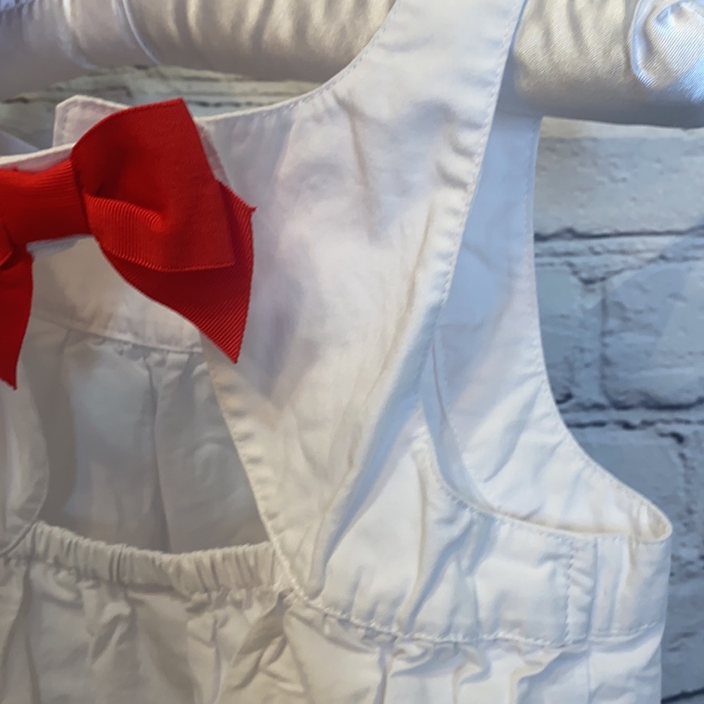 Gymboree Red White & Blue Sleeveless Shift Dress Size 6 - Picture 12 of 15